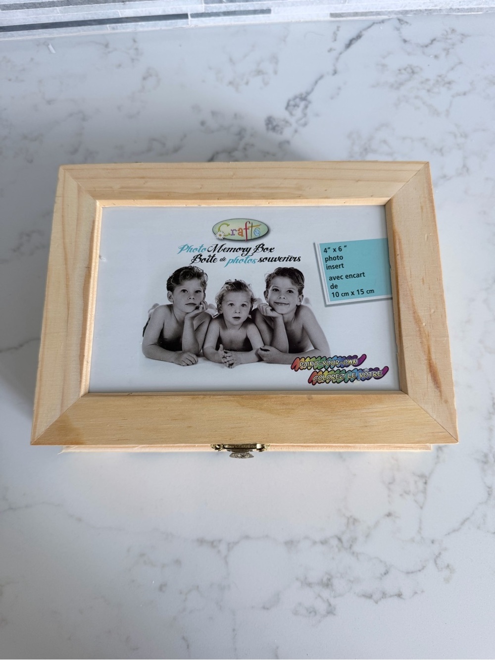 Photo memory box storage